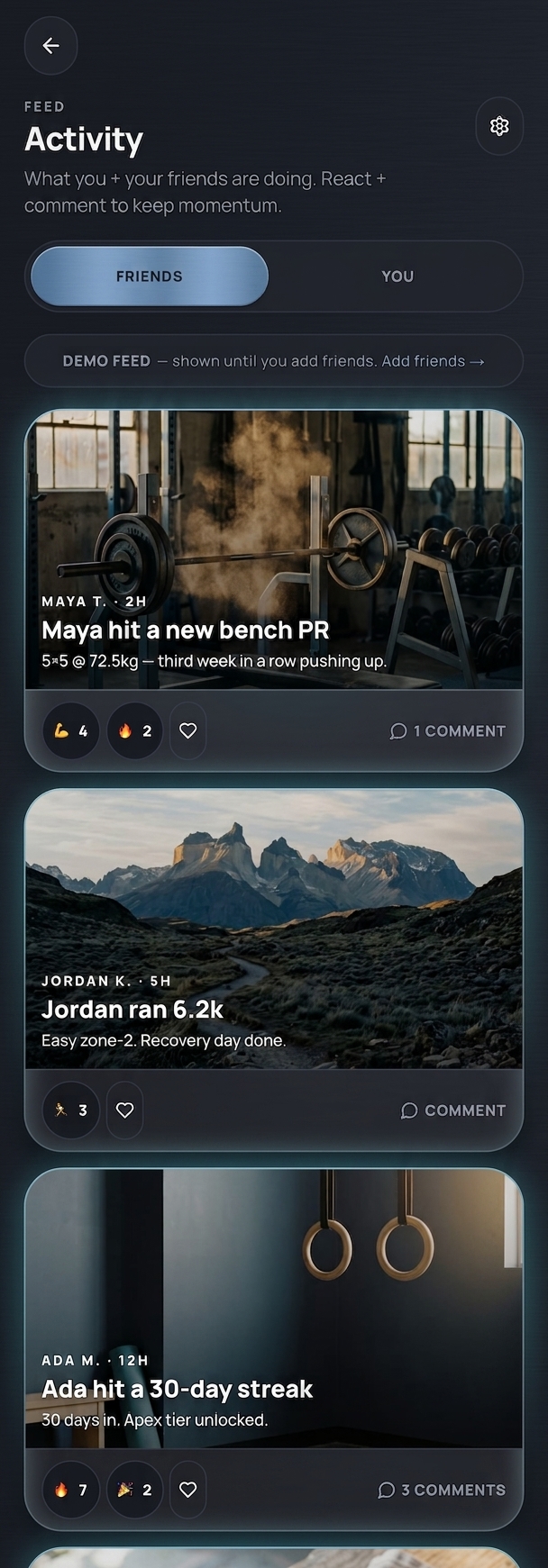One subscription. Five climbers. All of Ascend Club., Ascend app screen